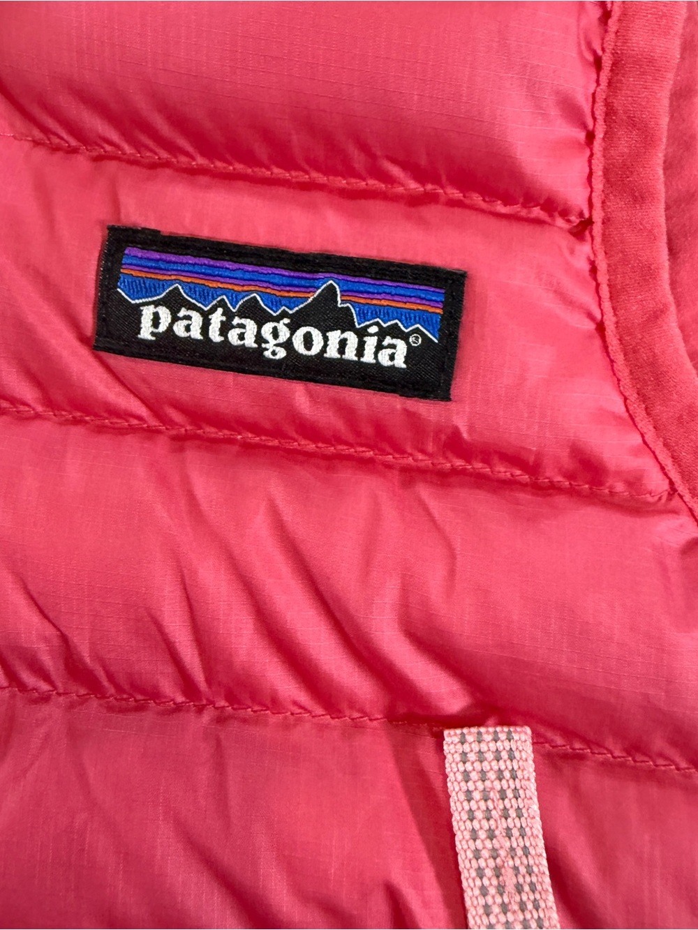 Patagonia Kids Pink Puffer Vest Sz 6-12m - Picture 2 of 8